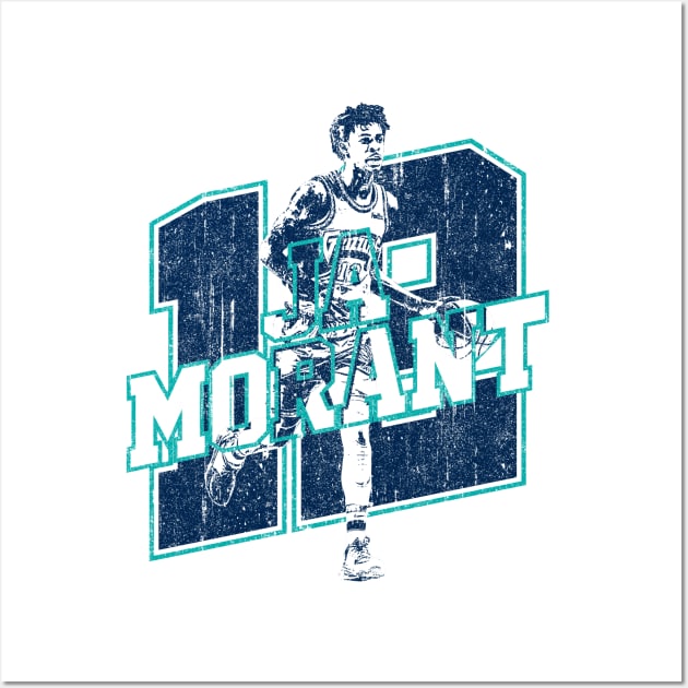 Ja Morant (Variant) Wall Art by huckblade